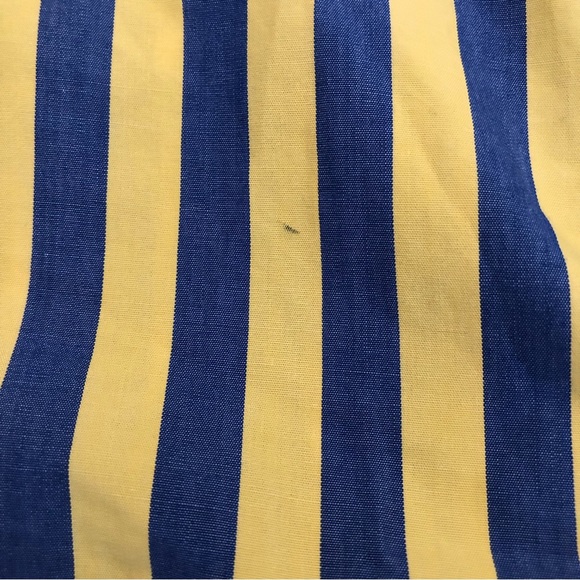 Vintage Tommy Hilfiger Yellow & Purple Striped Lakers Button Up Shirt Men’s L. - Picture 4 of 6